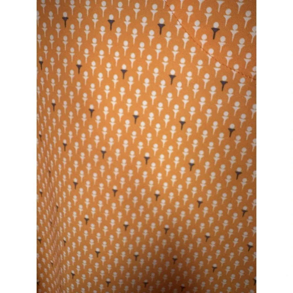 Polo Ralph Lauren Polo Shirt‎ Men's XL Orange Short Sleeve Golf Soft Loose Fit